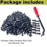 120 PCS ATV Nylon Fender Clips and Fasteners