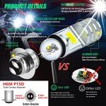 HAISECA 2Pcs 1800LM ATV LED Bulbs White