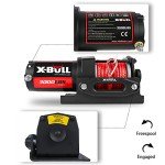 X-BULL 3000LB Electric Winch with Synthetic Rope