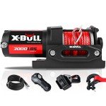 X-BULL 3000LB Electric Winch with Synthetic Rope