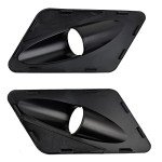 Black Front Side Fender Vent for ATVs