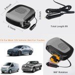 Portable 2-in-1 Car Heater & Defroster 12V