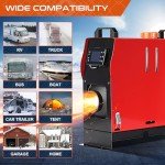 ISINFLASH 8KW Diesel Heater with Remote Control