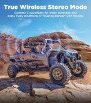 27" Bluetooth UTV Sound Bar with Multicolor Lights