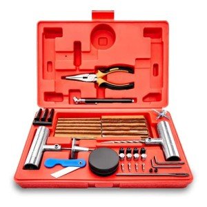 Heavy-Duty Tire Repair Kit - 57 Pieces