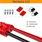 50 Amp Anderson Connector Quick Disconnect Kit