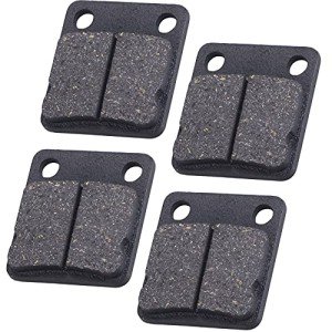MWMNUN Rear Disc Brake Shoes Pads, ATV Go Kart Disc Brake Pad shoes Compatible with ATV Quad Dirt Pit Bike Go Kart Dune Buggy 50cc (2 Pack)