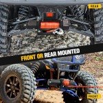 Nilight Heavy-Duty Winch Mounting Plate for ATVs