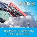 SubZero 51" Heavy Duty Plow Snowbroom with Scraper