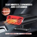 2-in-1 12V Portable Car Heater & Defroster