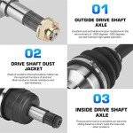 Yamaha Rhino 700 ATV CV Axle Assembly Set
