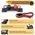 WeiSen Waterproof Battery Jump Post & Cable Kit