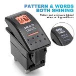 ATV Rocker Switch for Backup Lights (2 Pack)