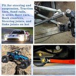 Heim Joint Rod End Kit with Adapters & Nuts