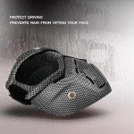 Detachable Goggles with Face Mask for ATV Riding