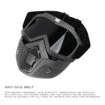 Detachable Goggles with Face Mask for ATV Riding