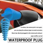 Silicone Exhaust Wash Plug for ATV & Motorcycle