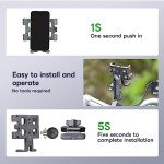 FANAUE Anti-Theft Phone Mount for ATV & UTV