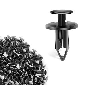 100pcs 8mm Nylon Bumper Retainer Clips for ATV