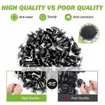 100pcs 8mm Nylon Bumper Retainer Clips for ATV