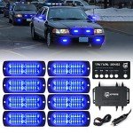 Xprite 24 Blue LED Strobe Light Kit