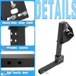 KUAFU Spare Tire Carrier for 2" Hitch Receiver