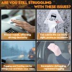 Showvigor 12V Car Heater Fan and Defroster