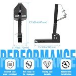 KUAFU Spare Tire Carrier for 2" Hitch Receiver