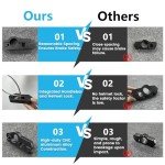 2-in-1 Anti-Theft Motorcycle Handlebar & Helmet Lock