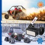 Xislet UTV Dome Lights with Rechargeable LED