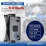 Xislet UTV Dome Lights with Rechargeable LED