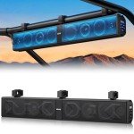 34" Waterproof ATV Sound Bar with Bluetooth & RGB
