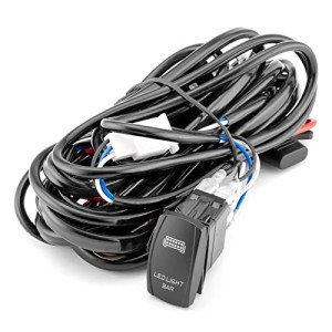 Mofun Universal LED Light Bar Wiring Kit