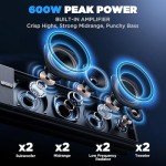 34" Waterproof ATV Sound Bar with Bluetooth & RGB