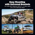 34" Waterproof ATV Sound Bar with Bluetooth & RGB