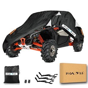 Heavy-Duty Waterproof UTV Cover for 2-3 Seaters