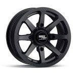 RockTrix 15in ATV/UTV Wheels - Matte Black Set