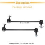 Front Sway Bar Link Kit for Fiat & Jeep