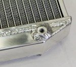 TIG Welded Aluminum Radiator for Suzuki King Quad