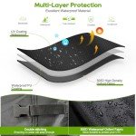 Heavy-Duty Waterproof UTV Cover for 2-3 Seaters