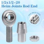 ATV Heim Joint Rod End Kit with Jam Nuts