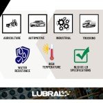 LUBRAL EP2 RED Lithium Grease | 14 Oz