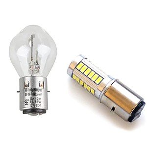 Bright 12V LED Headlight Bulb 2-Pack for ATVs