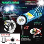 HAISECA 2-Pack 9-48V ATV LED Bulbs