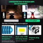 HAISECA 2-Pack 9-48V ATV LED Bulbs