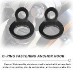 Lecctso 4PCS Stainless Steel Tie Down Anchors