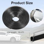 SINGARO 33Ft Rubber Car Door Edge Guard