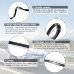 SINGARO 33Ft Rubber Car Door Edge Guard