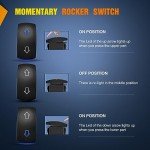 Nilight Rocker Switch for ATV and Boat Use