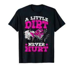 A Little Dirt Never Hurt ATV Kids T-Shirt